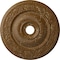 Ekena Millwork Logan Ceiling Medallion (Canopies up to 6 1/8"), 24 1/4"OD x 3 7/8"ID x 2"P, Smokey Topaz Crackle CM24LO1STC - alternate 1